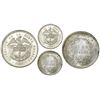 Image 1 : Bogota, Colombia, 10 reales, 1850, lettered edge, PCGS MS64.