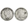 Image 1 : Medellin, Colombia, 5 decimos, 1877, Barre head, very rare, PCGS F detail / tooled.