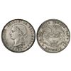 Image 1 : Medellin, Colombia, 5 decimos, 1886/4, fineness 0,500/0,835, large 6 in date, PCGS AU55, Restrepo Pl