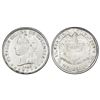 Image 1 : Medellin, Colombia, 5 decimos, 1886, fineness 0,500, very rare, PCGS XF45, Restrepo Plate Coin.