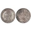Image 1 : Medellin, Colombia, 5 decimos, 1889, "mulatto" bust with flowers, fineness 0,835, very rare, PCGS XF