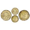 Image 1 : Costa Rica (Central American Republic), gold 1/2 escudo, 1847JB, NGC MS 62.