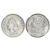 Image 1 : Dominican Republic (struck at the Philadelphia mint), 1 peso, 1897-A, NGC UNC details / cleaned, ex-