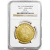 Image 2 : Quito, Ecuador, gold 8 escudos, 1841MV, small size, NGC XF 45.