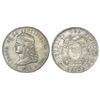 Image 1 : Quito, Ecuador, 5 francos, 1858GJ, NGC AU 53.