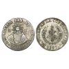 Image 1 : Quito, Ecuador, 2 reales, 1837FP, transposed legends, NGC VF 25.
