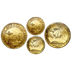 Saxe-Coburg-Saalfeld (German States), gold 1 ducat, Franz Josias, (1745), Saalfield mint, commemorat