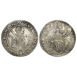 Saxony / Albertine (German States), taler, August, 1563-HB, Dresden mint.