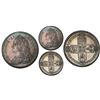 Image 1 : Great Britain (London, England), proof 1/2 crown, 1746, George II, VICESIMO on edge, PCGS PR63.