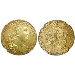 Great Britain (London, England), gold guinea, George III, 1776, NGC AU 58.