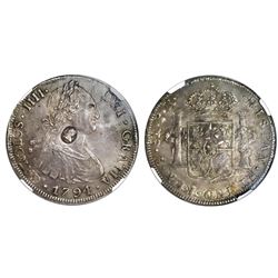 Great Britain (Bank of England), dollar, oval George III countermark (1797-99) on a Potosi, Bolivia,