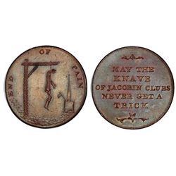 Middlesex, Great Britain, copper 1/2 penny token, no date (ca. 1793), Spence's, PCGS MS63 Brown.
