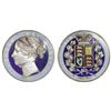 Image 1 : Great Britain (London, England), crown, Victoria (young head), 1847, both sides enameled (multi-colo