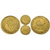 Image 1 : Guatemala (Central American Republic), gold 2 escudos, 1846A, NGC AU 53.