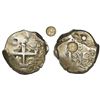 Image 1 : Guatemala, 8 reales, sun-over-mountains countermark (Type II, 1839) on pillars side of Potosi, Boliv
