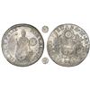 Image 1 : Guatemala, 8 reales, Type III double countermark (1840) on a Lima, Peru, 8 reales, 1834MM, NGC XF 40
