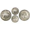 Image 1 : Tegucigalpa, Honduras, provisional (low-silver) 2 reales, 1845G, NGC AU 53, ex-O'Brien.