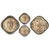 Image 1 : Calcutta, India (British), copper-nickel original proof 1/2 anna, George VI, 1947, very rare, PCGS P