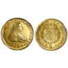 Image 1 : Mexico City, Mexico, gold bust 8 escudos, Ferdinand VI, 1748MF, NGC AU 55.