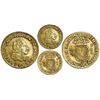 Image 1 : Mexico City, Mexico, gold bust 1 escudo, Philip V, 1740MF, rare.