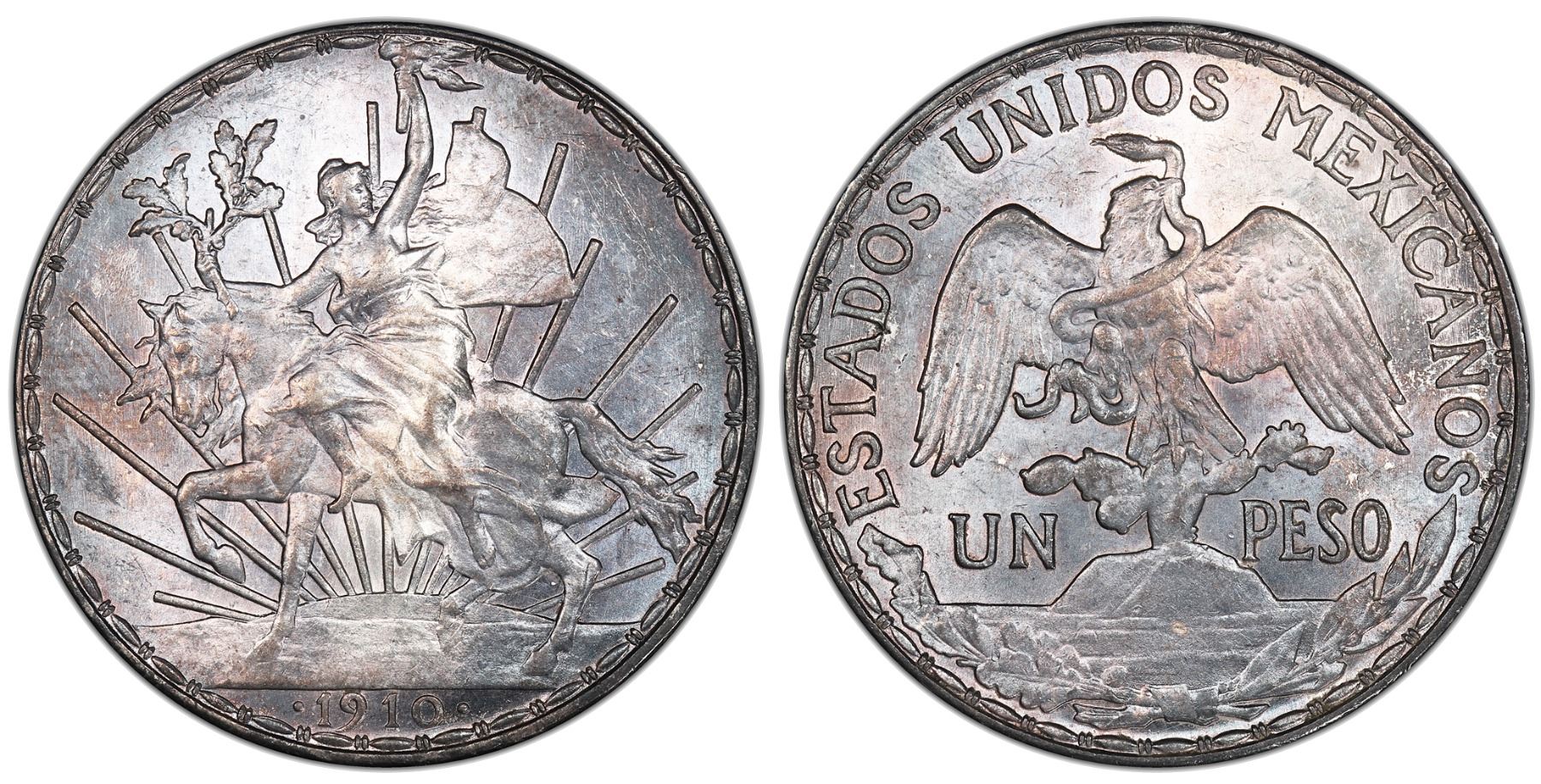 Precio De Moneda De Un Peso Mexicano 1910