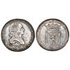 Image 1 : Chile, silver proclamation medal, Charles IV, 1789, coin axis, accession of the king in Santiago, NG