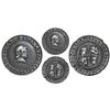 Image 1 : Trinidad, Cuba, cast silver 4R-sized proclamation medal, Isabel II, 1834, rare, NGC MS 62.