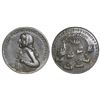 Image 1 : Great Britain, copper-alloy Admiral Vernon medal, 1739, Porto Bello, Vernon alone, unique variety, e