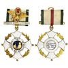 Image 1 : Mexico, gold cross military decoration, 1821, Cross of Tepeaca - Second Class, with original suspens