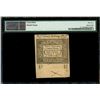 Image 2 : Connecticut, 40 shillings, 10-5-1775, serial 15982, PMG AU 55.