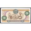 Image 2 : Bogota, Colombia, Banco de la Republica, 20 pesos oro, 1-5-1972, serial 00000027, very low serial.