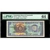 Image 1 : Guatemala, Banco de Guatemala, 5 quetzales, 5-1-1955, serial C000066, very low serial number, PMG Ch