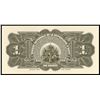 Image 2 : Haiti, Banque Nationale de la Republique, 1 gourde front and back proofs, 1919 (1946-50).