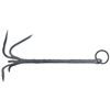 Image 1 : Iron grappling hook, professionally conserved, from an unidentified 1657 Dutch wreck.