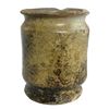 Image 1 : Royal Navy surgeon's delftware medical ointment pot, ex-HMS Stirling Castle (1703).