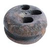 Image 1 : Small lignum vitae deadeye, 1700s-1800s.