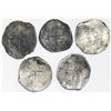 Image 2 : Lot of five Mexico City, Mexico, cob 8 reales, Philip IV, assayer D.