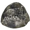 Image 1 : Mexico City, Mexico, cob 8 reales, Philip V, assayer not visible.