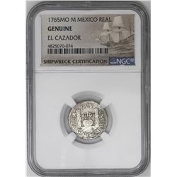 Lot of three Mexico City, Mexico, pillar 1R, Charles III, all NGC genuine / El Cazador: 1765M, 1766M