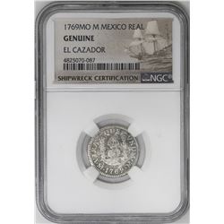 Lot of three Mexico City, Mexico, pillar 1R, Charles III, all NGC genuine / El Cazador: 1769M, 1770M
