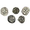 Image 2 : Lot of five Lima, Peru, cob 1/2R: 1684, 1705, 1709, 1714/3 and 1715.
