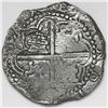 Image 2 : Potosi, Bolivia, cob 8 reales, Philip III, assayer Q.