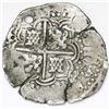Image 2 : Potosi, Bolivia, cob 8 reales, Philip IV, assayer not visible (1640s).