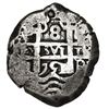 Image 2 : Potosi, Bolivia, cob 8 reales, 1751q.