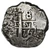 Image 2 : Potosi, Bolivia, cob 8 reales, 1767(V)-Y.