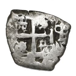 Potosi, Bolivia, cob 2 reales, 1757q.