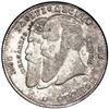 Image 1 : Lot of three Potosi, Bolivia, 1/4 melgarejos, 1865, with three different reverses, PCGS AU53 (2) and