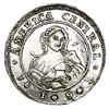 Image 1 : Costa Rica, 1 real, 1849JB, "Madonna and child" proclamation issue.