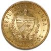 Image 2 : Cuba (struck at the Philadelphia mint), gold 5 pesos, 1916.