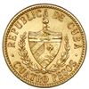 Image 2 : Cuba (struck at the Philadelphia mint), gold 4 pesos, 1916.